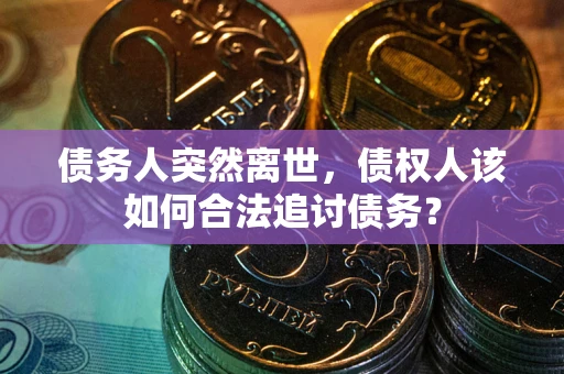 北京债务人突然离世，债权人该如何合法追讨债务？