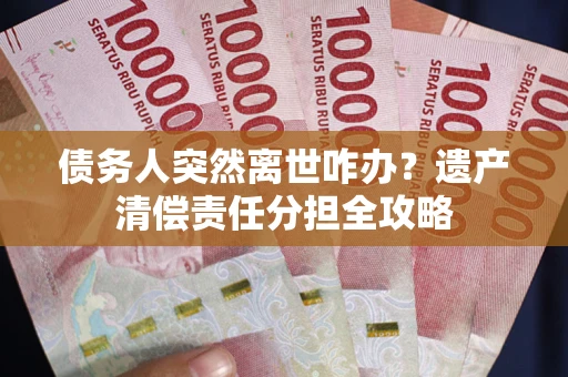 北京债务人突然离世咋办？遗产清偿责任分担全攻略
