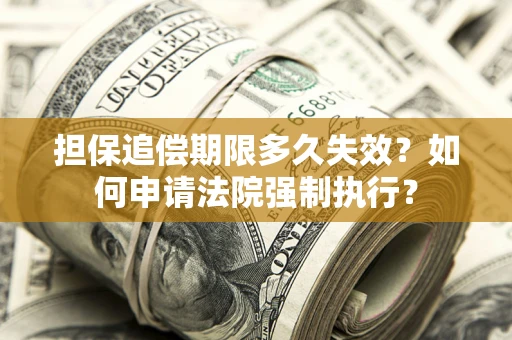 北京担保追偿期限多久失效？如何申请法院强制执行？