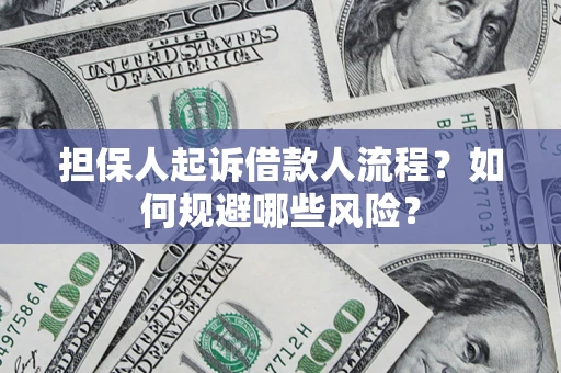 北京担保人起诉借款人流程？如何规避哪些风险？