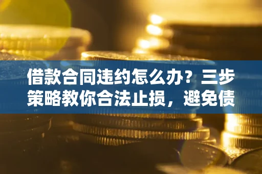 北京借款合同违约怎么办？三步策略教你合法止损，避免债务危机升级